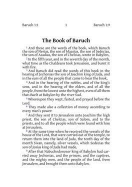 The Book of Baruch