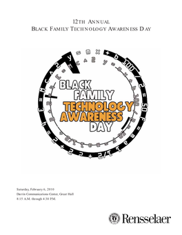 12Th Annual Black Family Technology Awareness Day