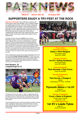 Parknews 24 August 2021 Online Here