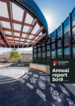 Macquarie University Annual Report 2019 Macquarie University Annual Report 2019 3