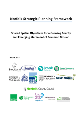 Norfolk Strategic Planning Framework