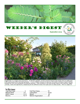 Weeder's Digest