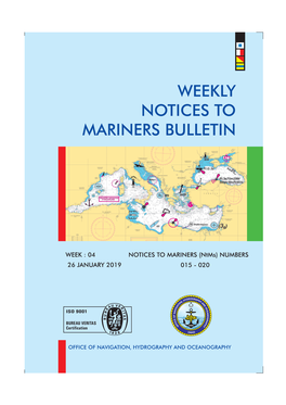 Weekly Notices to Mariners Bulletin