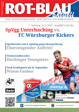 Spvgg Unterhaching Vs