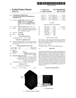 (12) United States Patent (10) Patent No.: US 7,666,504 B2 Ochi Et Al