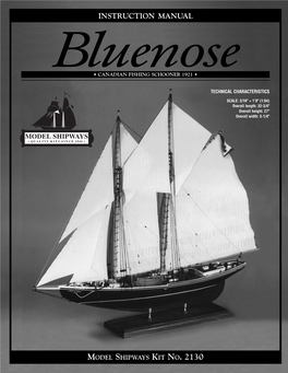 Bluenose Instructions