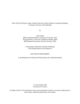 Uvic Thesis Template