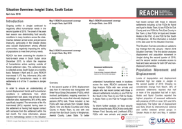 Jonglei State, South Sudan April-June 2018