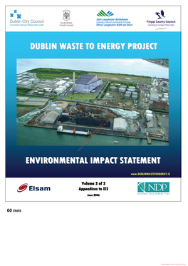 Environmental Impact Statement Dublin Waste to Energy Project Dublin Waste to Energy Project