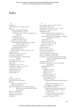 The Genetics and Biology of Sexual Conflict