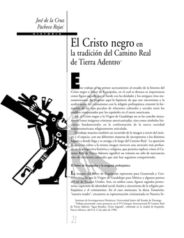 3 El Cristo Negro