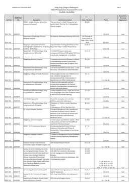 Asso CME Activities 2014 Website Upload