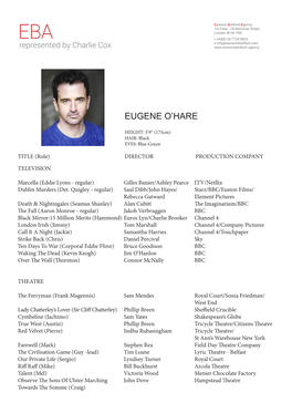 Eugene O'hare