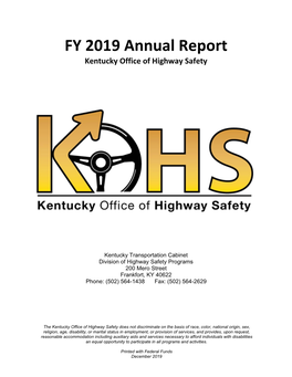 Kentucky FY2019 Annual Report