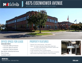 4875 Eisenhower Avenue 4875 Eisenhower Avenue, Alexandria, Va 22304