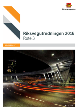 Riksvegutredningen 2015 Rute 3