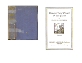 Buccaneers and Pirates of Our Coast