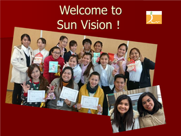 Welcome to Sunlife & Sun Vision