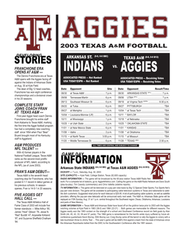 Indians Aggies