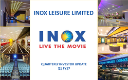 Inox Leisure Limited