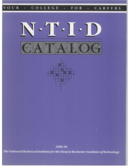 1988-1990 NTID Catalog.Pdf