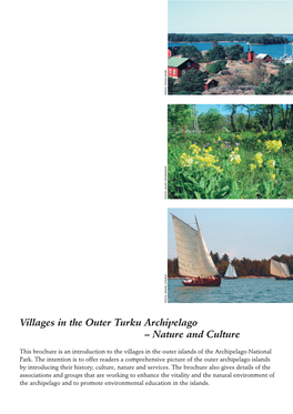 Villages in the Outer Turku Archipelago – Nature and Culture
