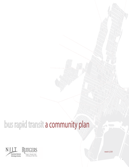 Bus Rapid Transit a Communiity Plan Y P Pl Nanplan