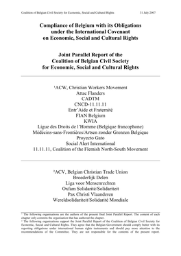 Final Joint Parallel Report