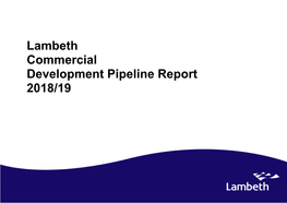 Commercial Development Pipeline Report 2018/19