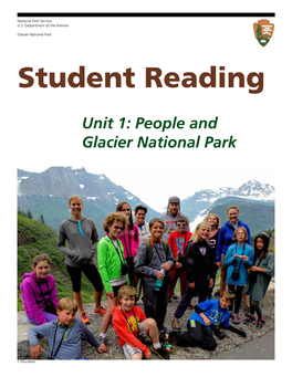 Student Reading (Unit 1: People and Glacier National Park)