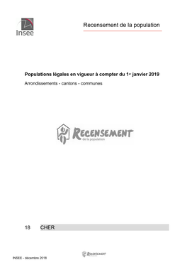 Recensement De La Population