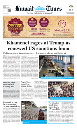 Kuwaittimes 4-11-2018.Qxp Layout 1