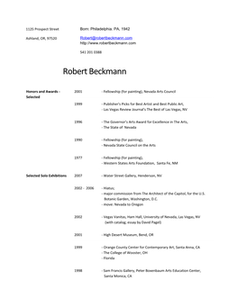 Contemporary Resume