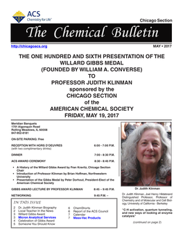 2017 May Chemical Bulletin