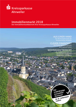 Immobilienmarkt 2018 Kreissparkasse Ahrweiler