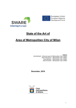 State of Art Metropolitan City of Milan