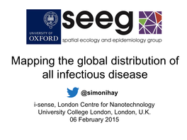 Mapping the Global Distribution of All Infectious Disease