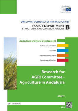 Research for AGRI Committee - Agriculture in Andalusia