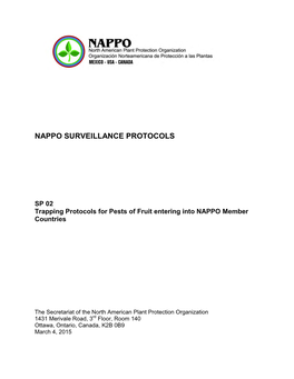 Nappo Surveillance Protocols
