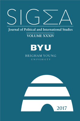 2017 SIGMA Journal of Political and International Studies VOLUME Xxxiv • 2017