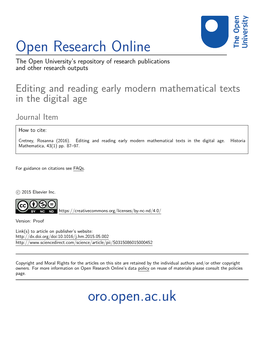 Open Research Online Oro.Open.Ac.Uk