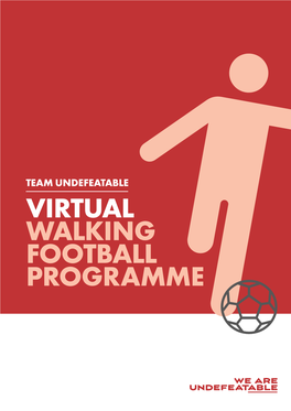 Virtual Walking Football Programme