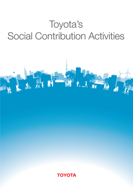 Toyota's Social Contribution Activities
