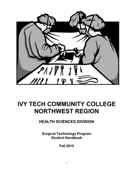 Surgical Technology Program Student Handbook