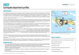 Earthquake Department Profiles