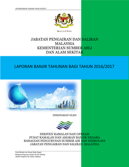 Laporan Banjir Tahunan Bagi Tahun 2016/2017