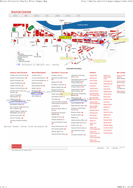 Boston University Charles River Campus Map