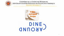 Dine Around Events