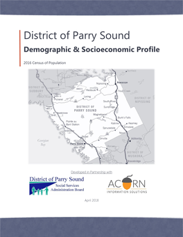 Demographic & Socioeconomic Profile