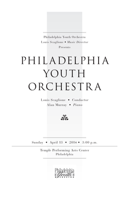 PYO: 04.13.14 TPAC Concert Program